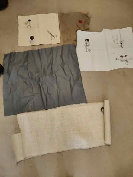 Photo of free Calico, canvas and materials (Jericho OX2) #1
