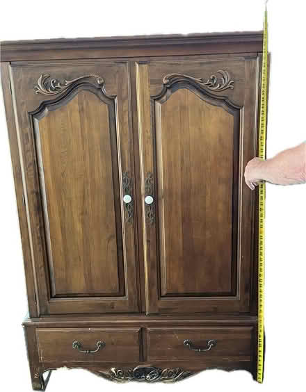 Photo of free Ethan Allen entertainment center (Derwood, MD) #1