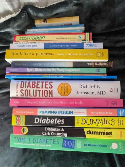Photo of free Assorted Books about type 1 diabetes for a collector (South Beddington SM6) #1