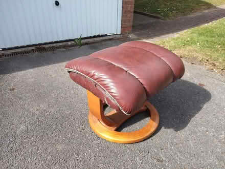 Photo of free Swivel chair & footstool (Great Hollands RG12) #3