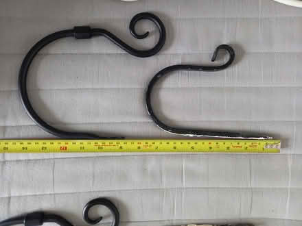 Photo of free Black Metal Curtain Tie Back Hooks (Leith Links EH6) #2