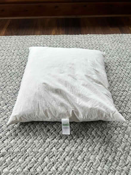 Photo of free 5 x Feather Filled pillows (Lightwood ST3) #1