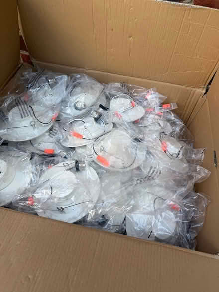Photo of free Recessed LED white lights (7484 Wilson Rd. Warrenton, Va.) #1