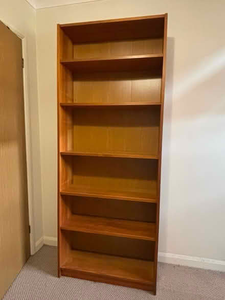 Photo of free Tall Wood Shelf (7 Penhurst Court, OX4) #2
