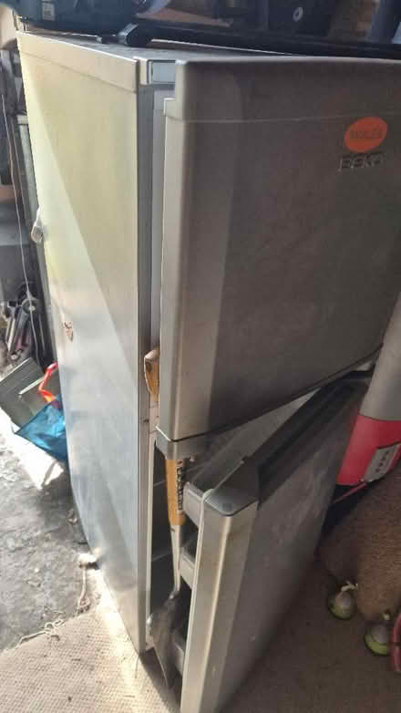 Photo of free Beko fridge freezer silver. (Belvidere SY2) #2