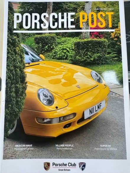 Photo of free Porsche post magazine (Newbury RG18 9) #1
