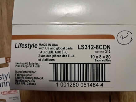 Photo of free hearing aid batteries (Bayshore) #1
