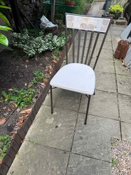 Photo of free 4 bistro metal chairs (Belper, DE56) #1
