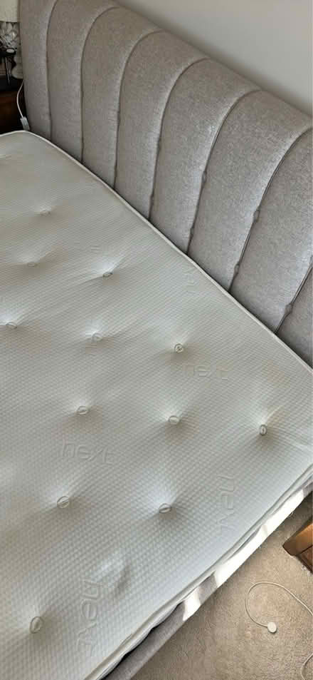 Photo of free Next Superking pillow top mattress (Oakham LE15) #4