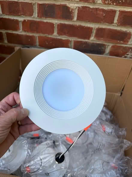 Photo of free Recessed LED white lights (7484 Wilson Rd. Warrenton, Va.) #2