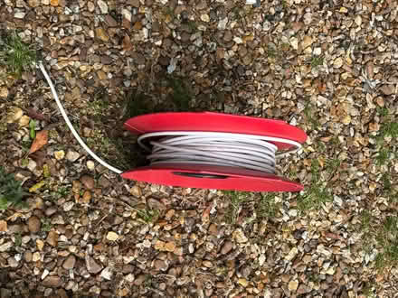 Photo of free Tv antenna cable on a reel (Hartford PE29) #1