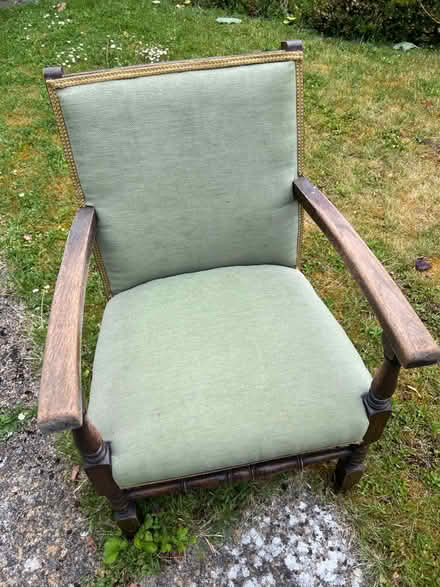 Photo of free Green armchair (North Tonbridge TN10) #2