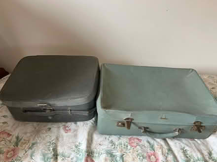 Photo of free Two Vintage Suitcases (North Tonbridge TN10) #1