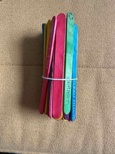 Photo of free Coloured popsicle sticks (Wood Farm - Headington OX3 8TG) #1