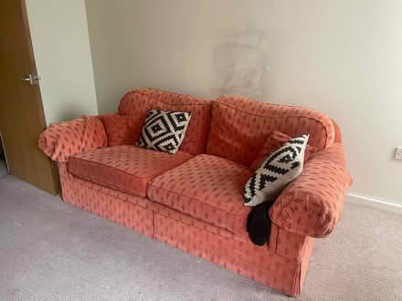 Photo of free Orange 2 Seater Sofa (7 Penhurst Court, OX4) #2