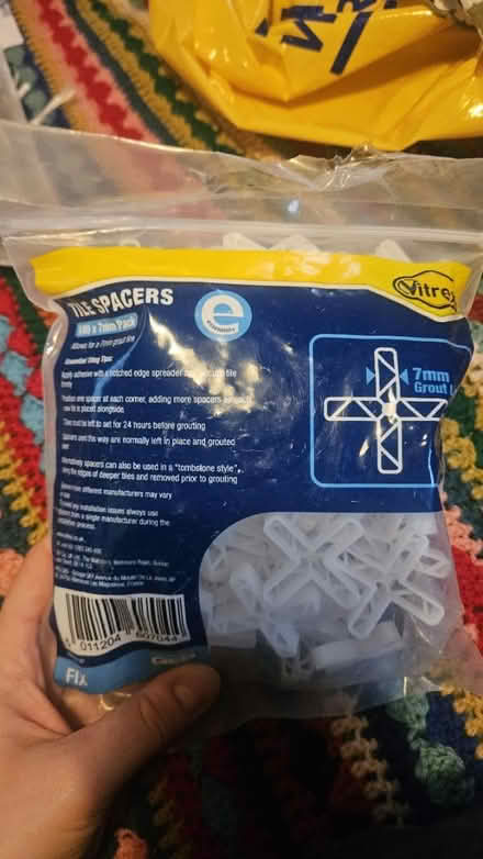 Photo of free Tile spacers (Apperley Bridge BD10) #1