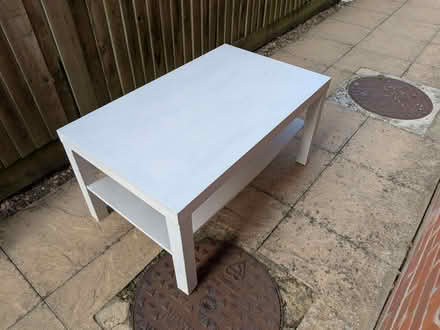 Photo of free Ikea Lack coffee table - painted (Fulflood SO22) #1