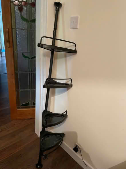 Photo of free Telescopic corner shower shelving (Stone Cross BN23) #1