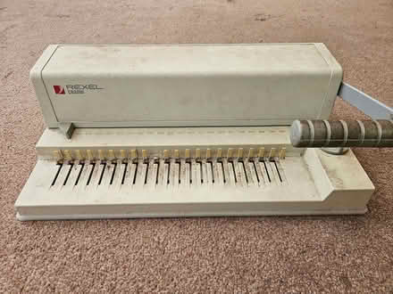Photo of free Rexel comb binder and many plastic combs (Woodingdean BN2) #3