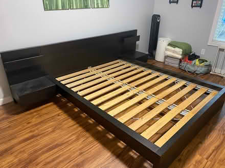 Photo of free IKEA Queen Platform bed frame (Near Twality Middle School) #2
