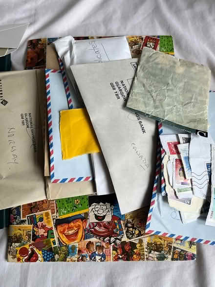 Photo of free Stamp albums and loose stamps (Shirley, Croydon) #2