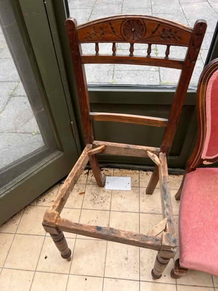 Photo of free Chair - in need of repair (Sevenoaks TN13) #1