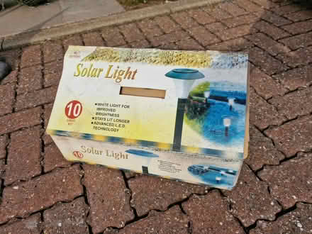 Photo of free 10 solar garden lights (IP19) #1