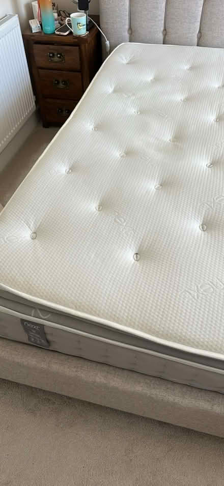 Photo of free Next Superking pillow top mattress (Oakham LE15) #2
