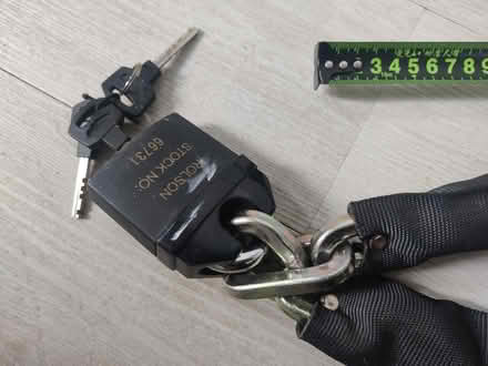 Photo of free Heavy Duty Chain Lock (motor)cycle (Church RG2) #3