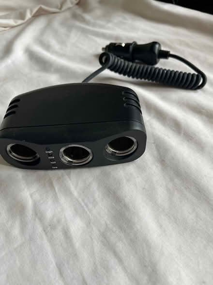 Photo of free 1 12v socket to 3 (Shirley, Croydon) #1