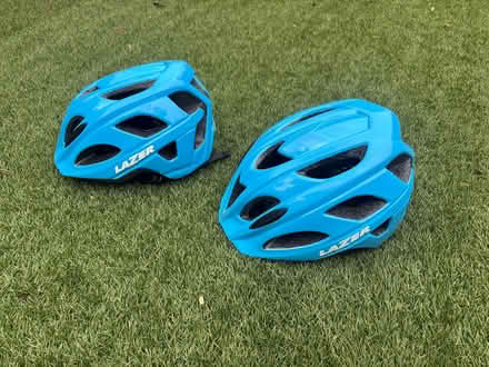 Photo of free 2 x kids cycle helmets (N6) #1