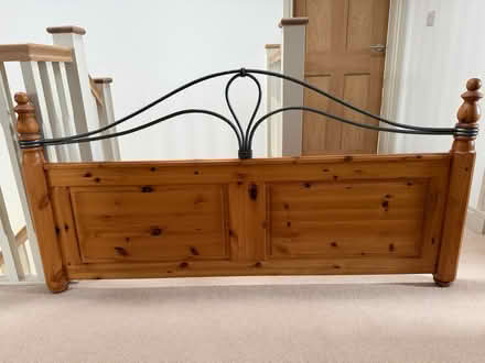 Photo of free Ducal Pine King Size Headboard (Glusburn) #1
