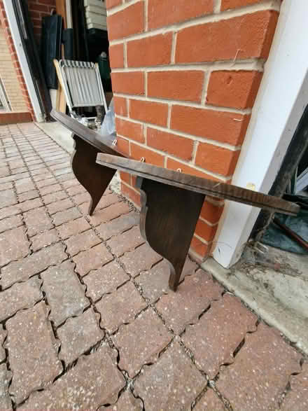 Photo of free Semi-circular wooden shelves (IP19) #1