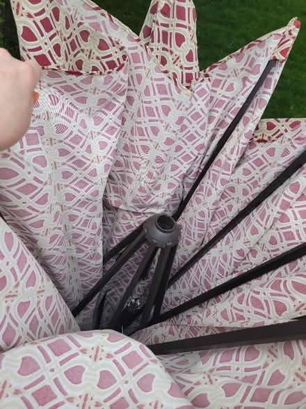 Photo of free Porch umbrella top (Melrose near Wyoming Cemetery.) #2
