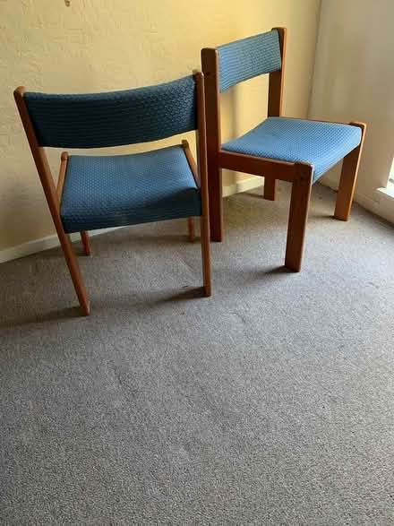 Photo of free Pairs of chairs and wooden cart (San Anselmo near Andronico’s) #3