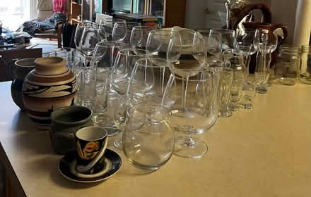 Photo of free Misc. glasses + ceramic items (San Mateo Knolls (El Camino)) #3