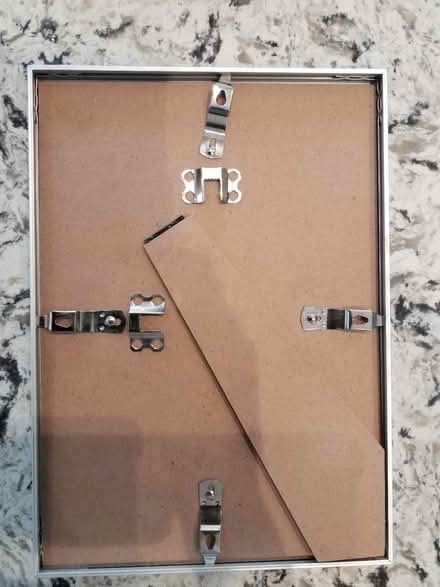 Photo of free A4 silver picture frame (Catford) #2
