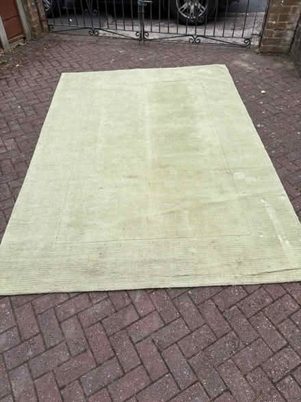 Photo of free Dunelm Green rug (Heaton Norris SK4) #1