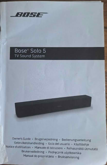 Photo of free Bose soundbar - SPARES or REPAIR (Ossett WF5) #2