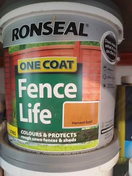 Photo of free Ronseal Fence Paint x 4 (Alderney, Poole. BH12) #1