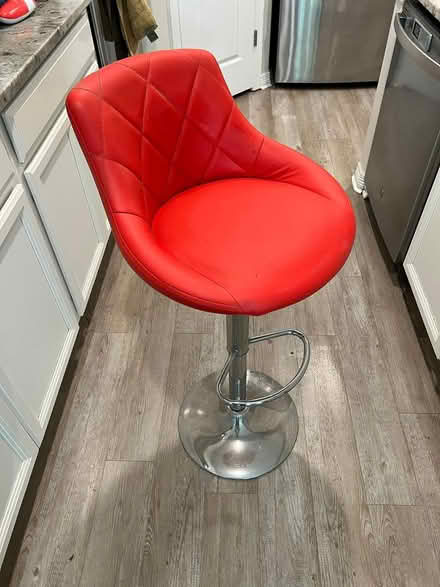Photo of free Tall wood table with 4 chairs (10437 Isle St, Parker, 80134) #1
