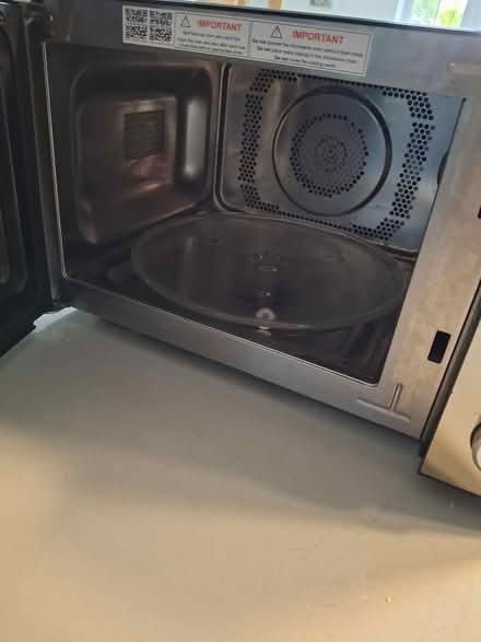 Photo of free Morphy Richards microwave oven (Weaverham) #2