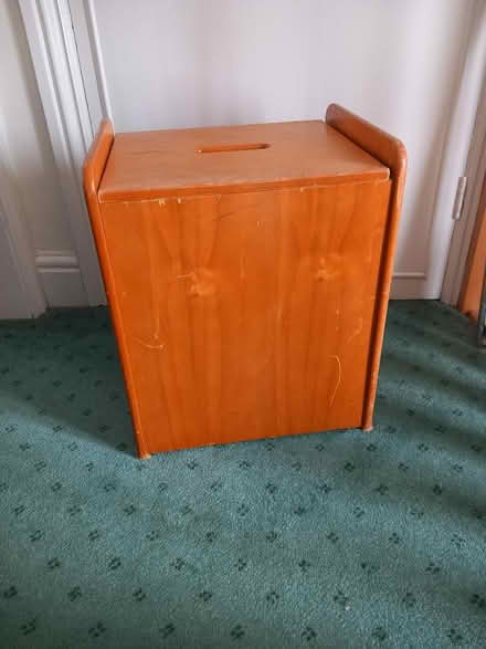 Photo of free Wooden linen bin, storage box (Penrith CA11) #3