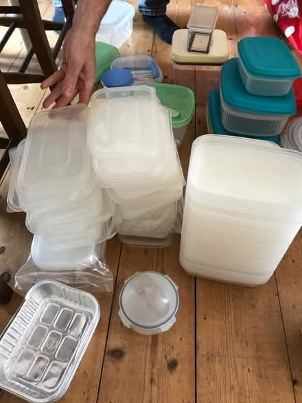 Photo of free Loads of plastic food containers (Off Woodbridge road IP4) #1