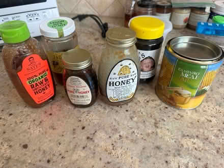 Photo of free Jars of opened honey (Green Brook) #1