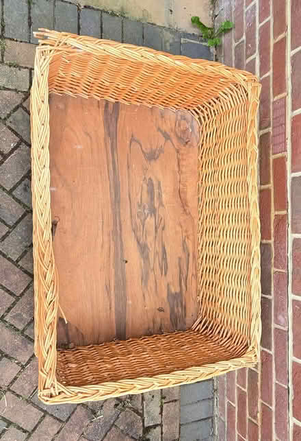 Photo of free Extra Large Raised Wicker Dog Bed (Chipping Sodbury) #4