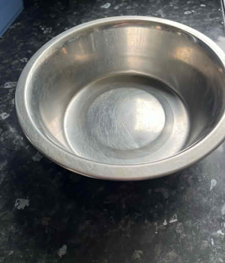Photo of free Metal dog bowl (Titchfield Common PO14) #1