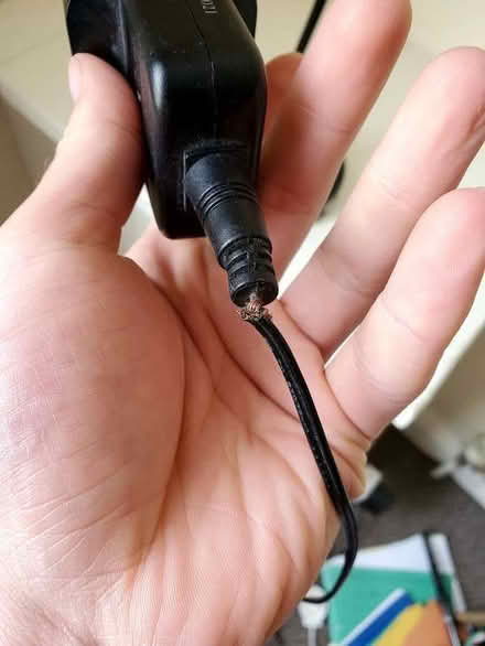 Photo of free IKEA desk lamp — for repair/spares only, damaged cable (Alexandra Park M14) #2