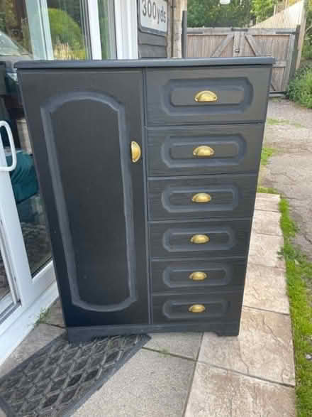 Photo of free Tallboy wardrobe (Woolverton BA2) #1