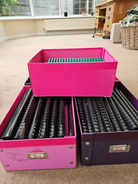 Photo of free Rexel comb binder and many plastic combs (Woodingdean BN2) #1